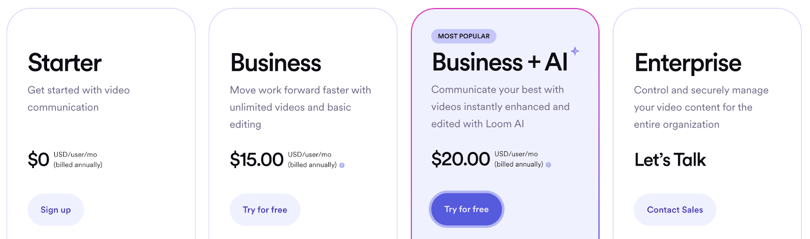 Loom Pricing
